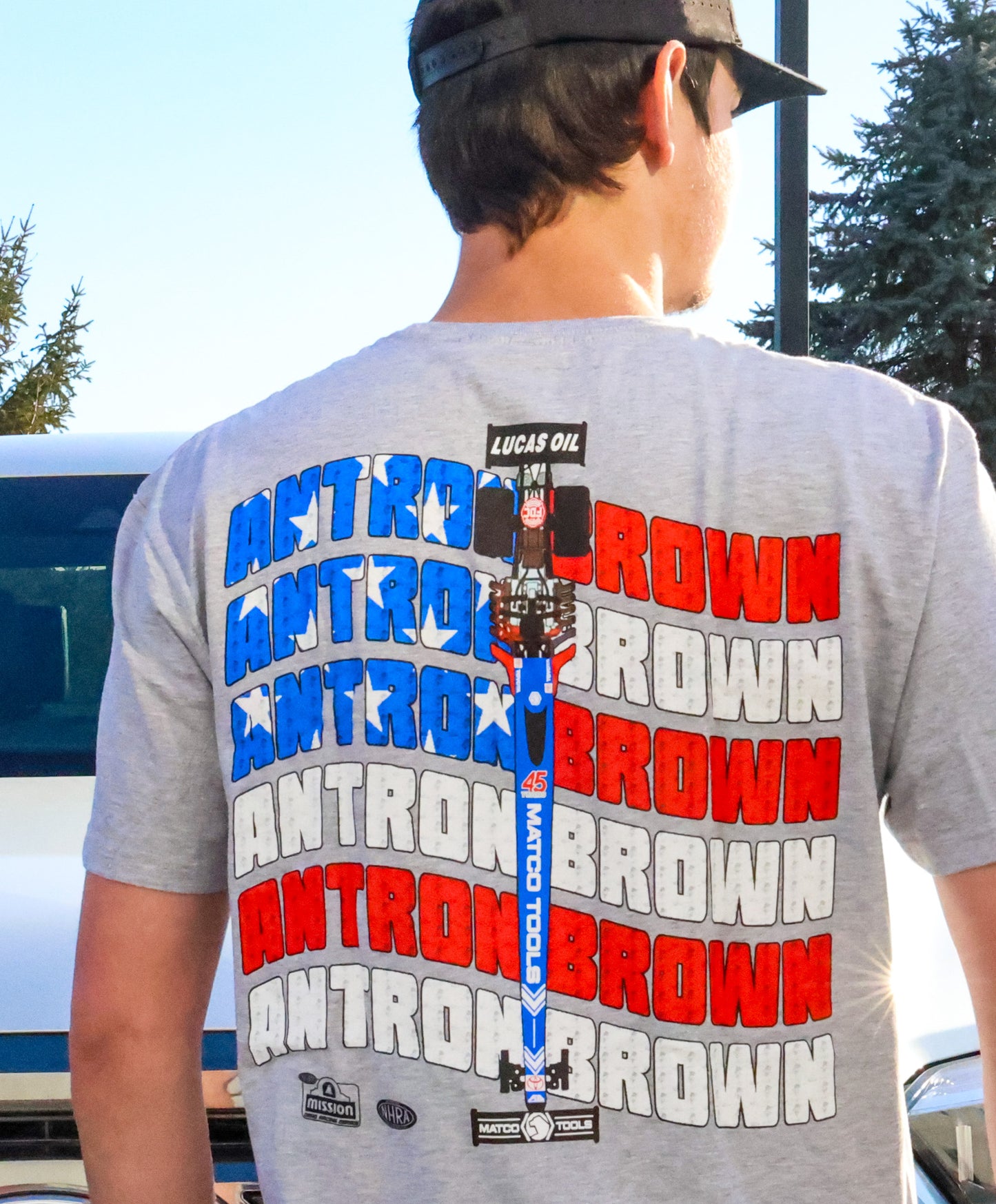 Antron Brown 2024 Men's Flag T-Shirt