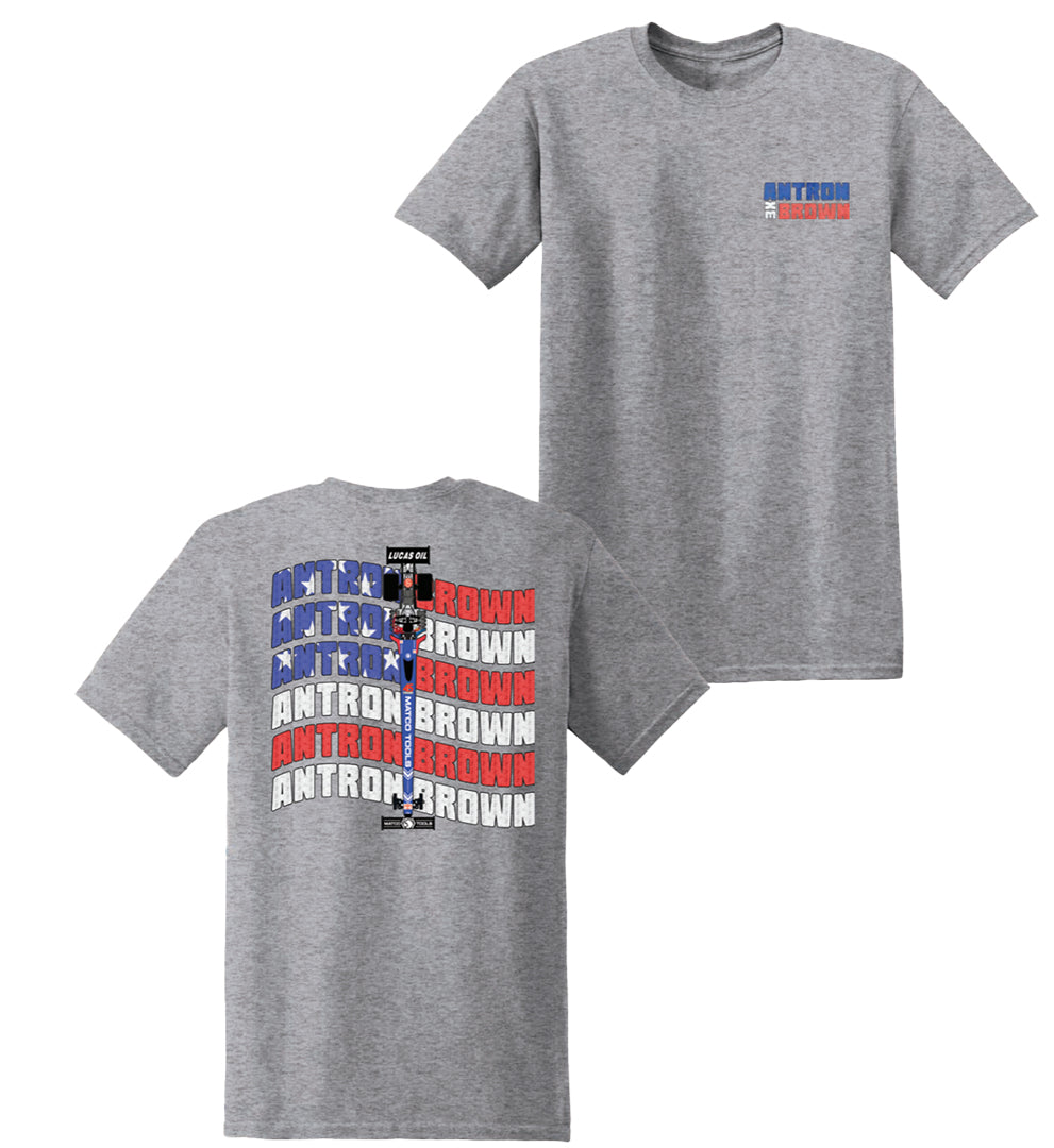 Antron Brown 2024 Men's Flag T-Shirt