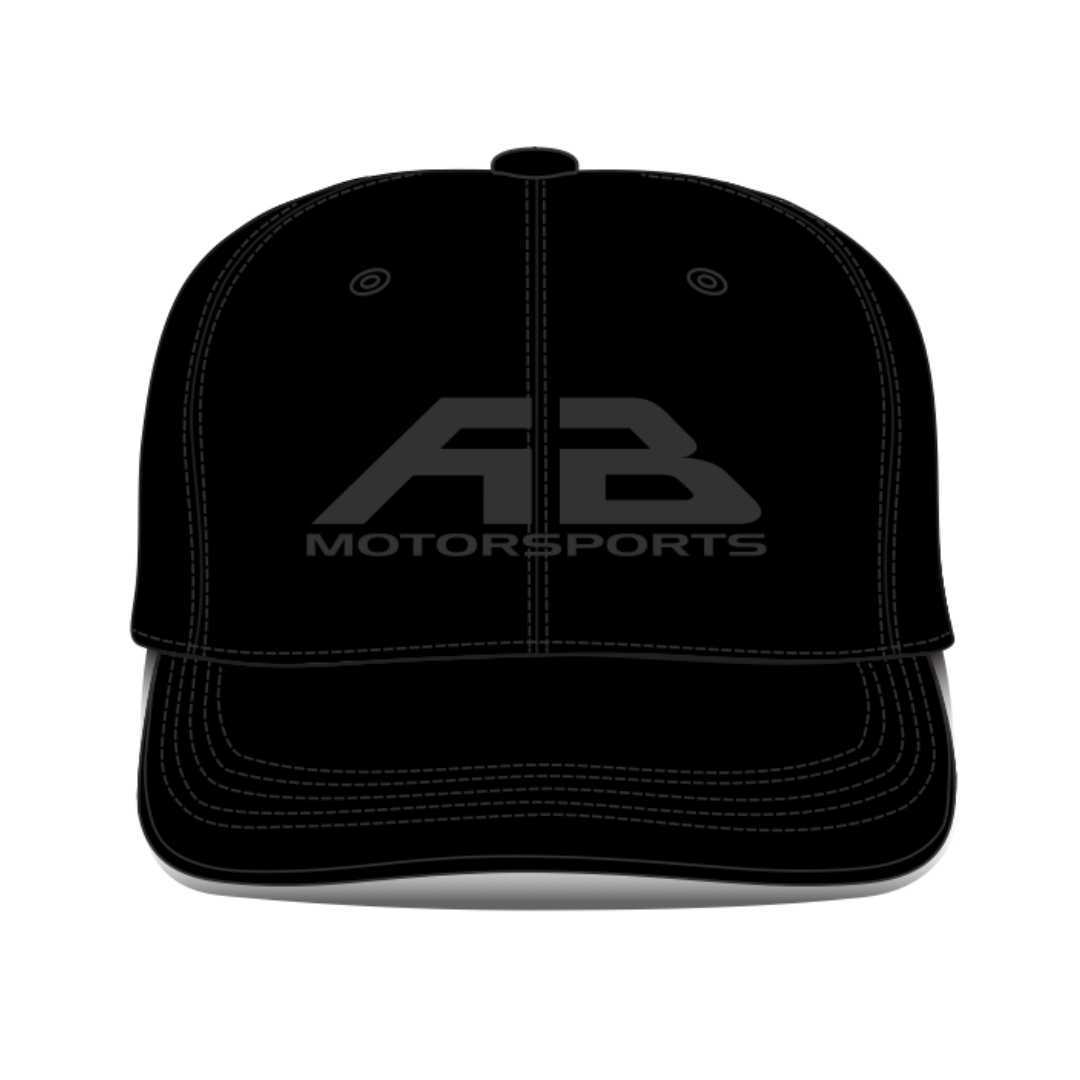 Black AB Motorsports Snap Back Cap