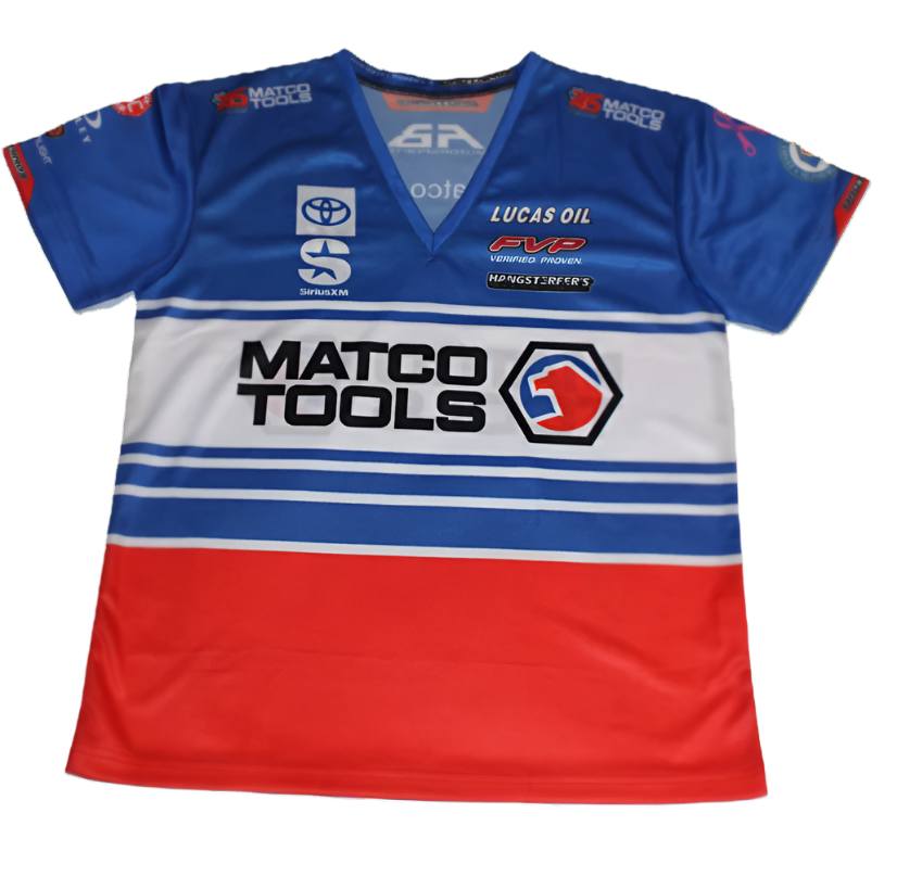 Antron Brown/Matco Tools 2024 Ladies V Neck Jersey