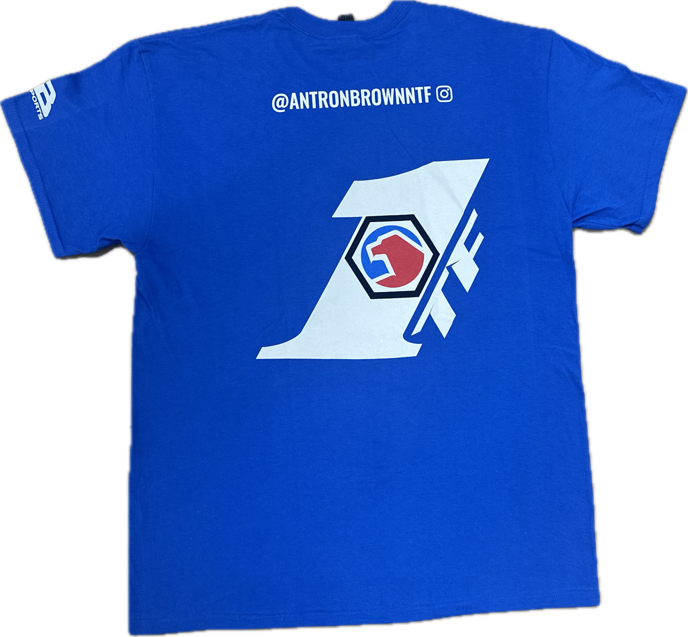 2025 Antron Brown AB Motorsports Matco Tools Blue Sponsor 1TF T-Shirt