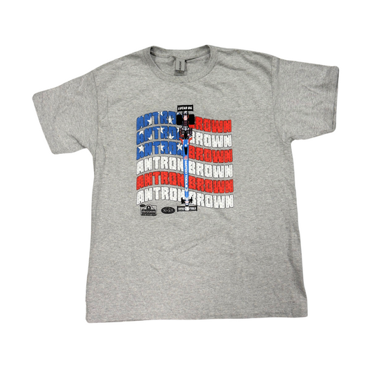 Antron Brown Youth 2024 Flag T-Shirt