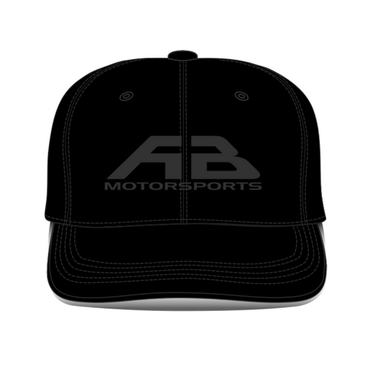 Black AB Motorsports Snap Back Cap