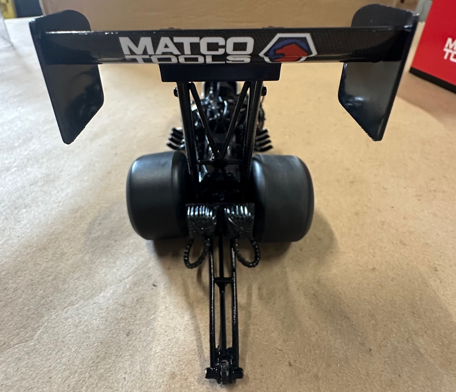 2025 Matco Tools TF Dragster Die Cast 1/24 Scale SIGNED BY ANTRON