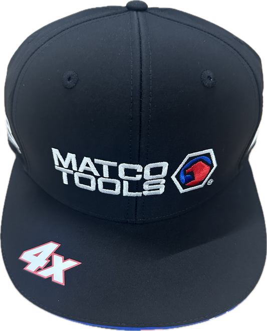 2025 Antron Brown Matco Tools 4x Champion Flatbill Hat